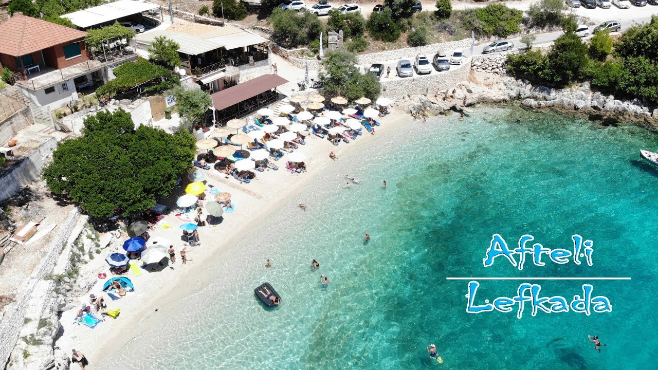 Afteli Beach - LEFKADA - Leucade - Lefkas - Grecia - GREECE - Summer 2019 - GoPro7 - Drone DJI