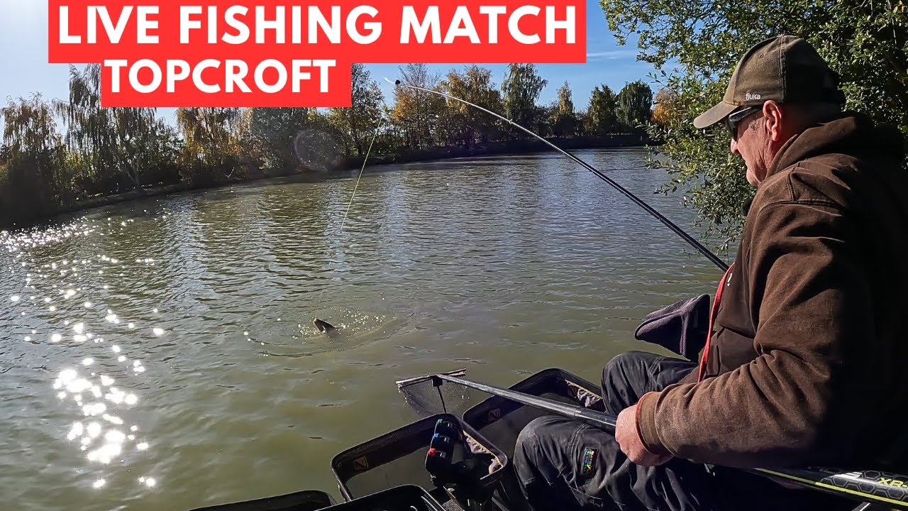 Zawody wędkarskie na żywo Topcroft Lakes, NR35 2BU, #matchfishinguk