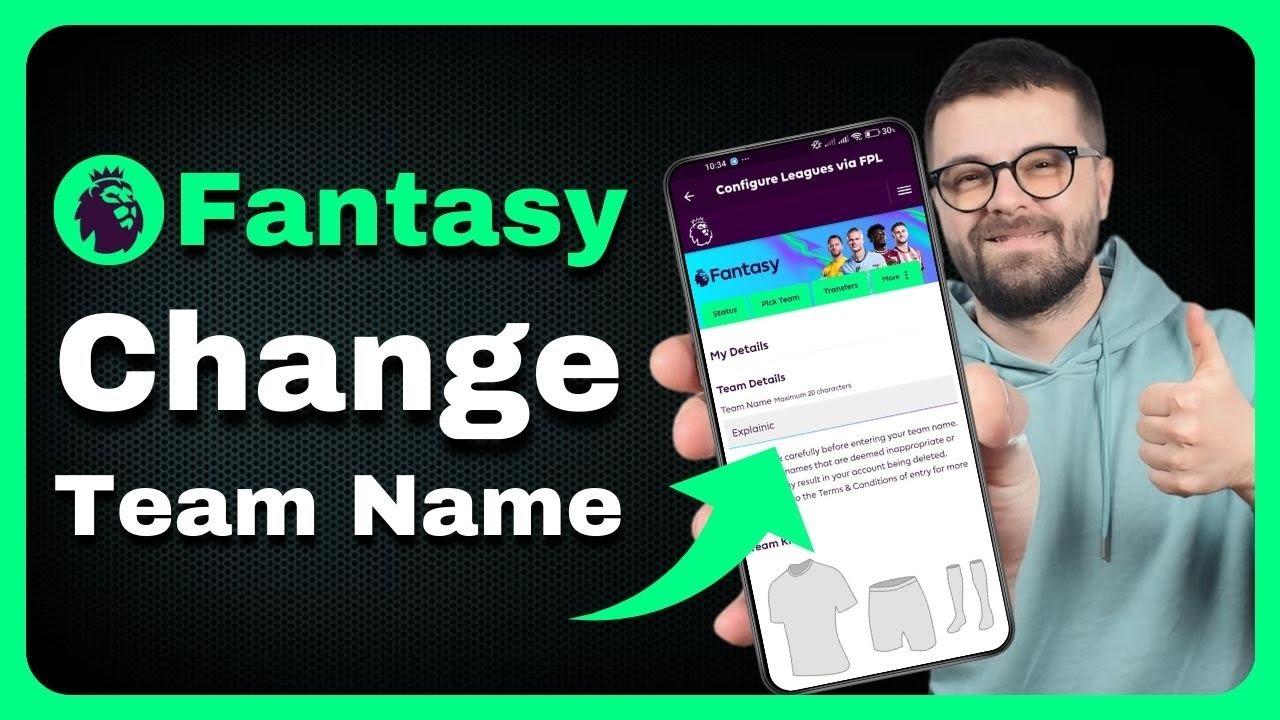 How to Change Team Name on FPL App - Edit FPL Team Name (Easy Tutorial)