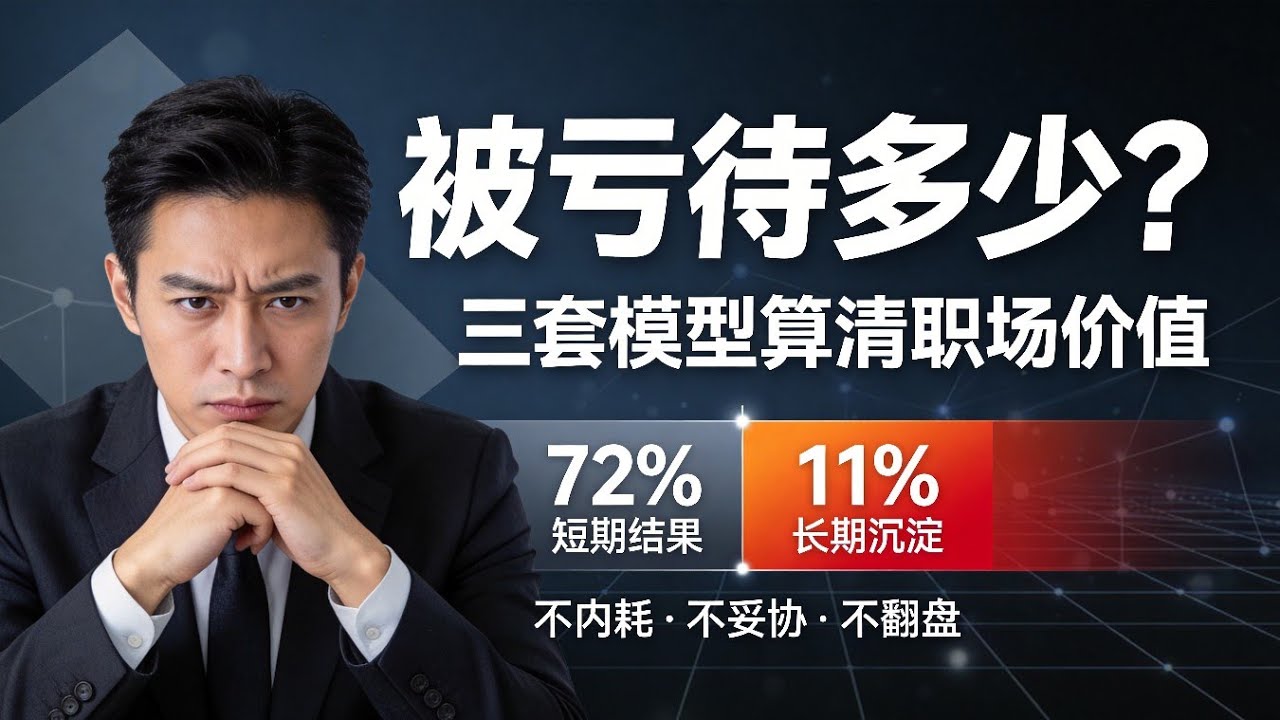 凌哥解构室：你在系统眼里到底值多少钱？| 职场定价底层逻辑 20分钟硬核完整版#职场定价 #底层逆袭 #长期主义 #亏待指数 #凌哥解构室