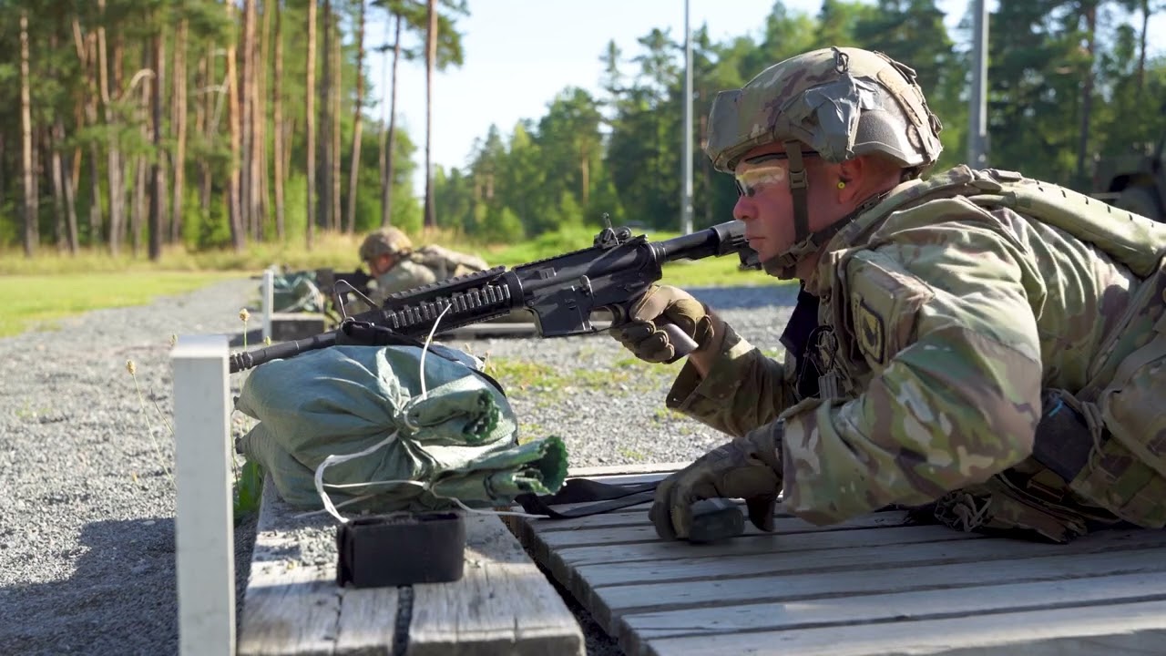 USAREUR-AF Best Squad Competition M4 Range