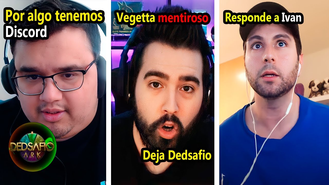Vegetta777 responde a IvanForever en Dedsafio Ark , Ivan deja la serie , ElDed se pronuncia