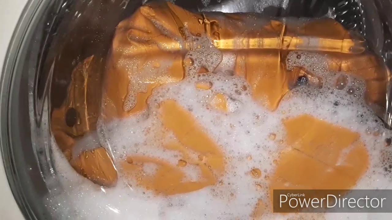 Стирка куртки. Режим повседневная стирка 40°