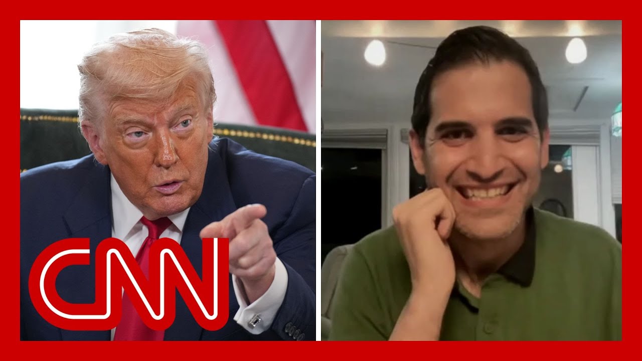 CNN's Harry Enten reacts to Trump flubbing his name as 'Harry Emden'