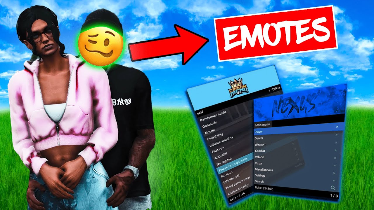Forcing SUS Emotes On E THUGS In GTA RP!