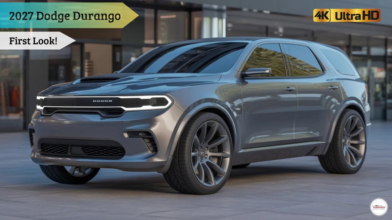 All-New 2027 Dodge Durango FIRST LOOK &ndash; Still a Beast