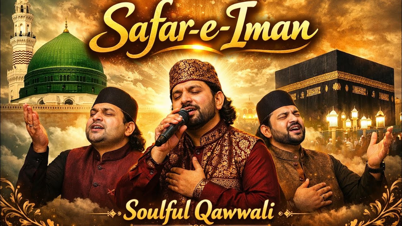 Safar-e-Iman | Heart Touching Islamic Qawwali 2026 | Spiritual Nasheed & Sufi Kalam