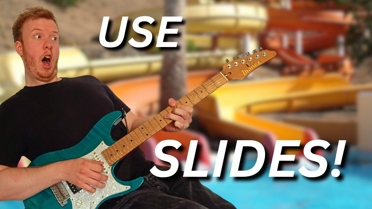 How to connect pentatonic positions with slides