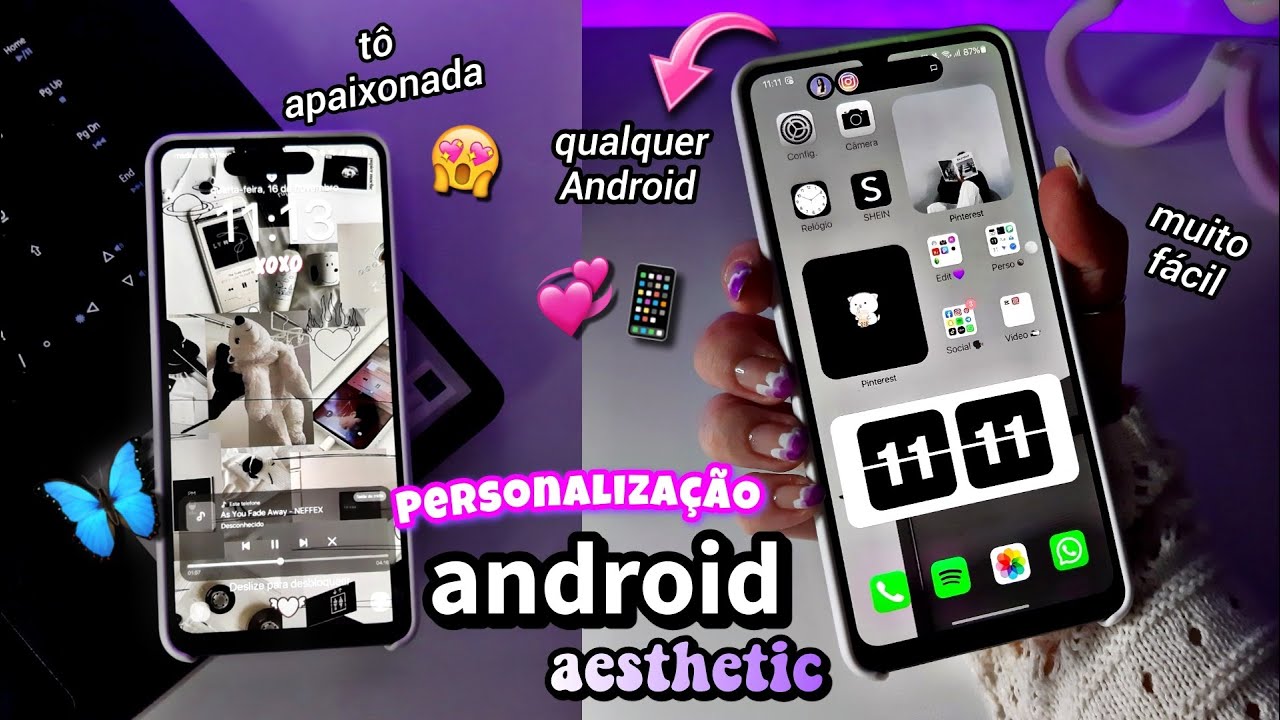 Personalizando meu ANDROID | Dynamic Island ATUALIZADO 2022