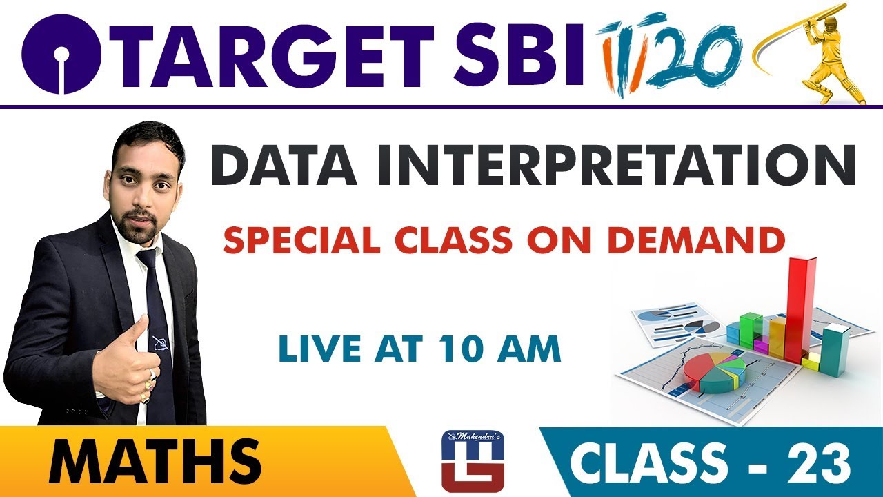SBI Clerk Prelims 2018 | Data Interpretation | Maths Session | Live At 10 am | Class-23