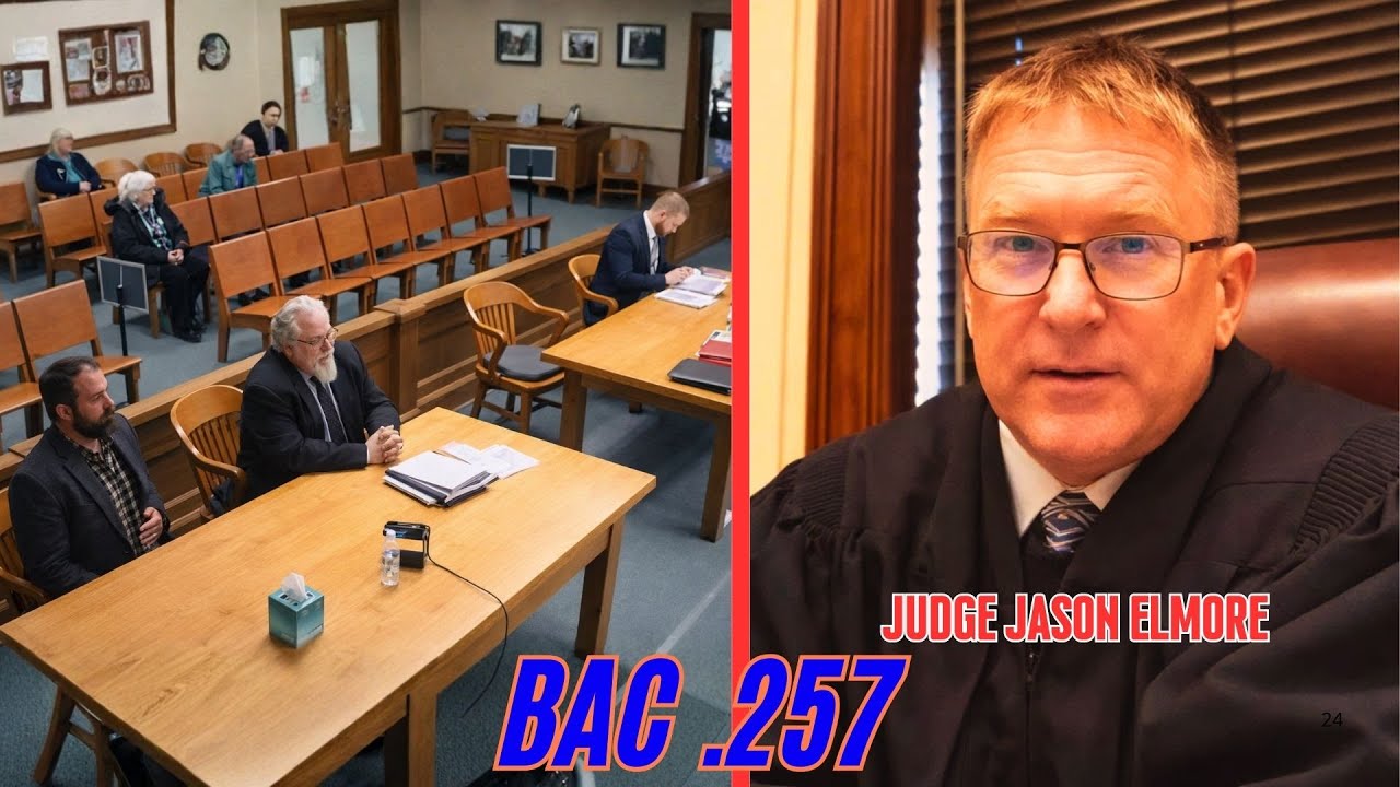 BAC .257, Marijuana, and a Ditch &mdash; Judge Jason Elmore Sends Defendant to Prison