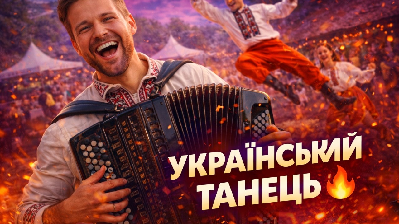 Ukrainian Folk Dance 🔥 | Energetic Accordion & Piano