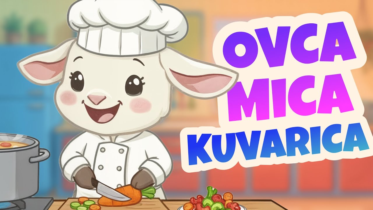 Ovca Mica Kuvarica | Pesme za decu⁨ | @TapaTapaKids⁩ | Pesma o životinjama