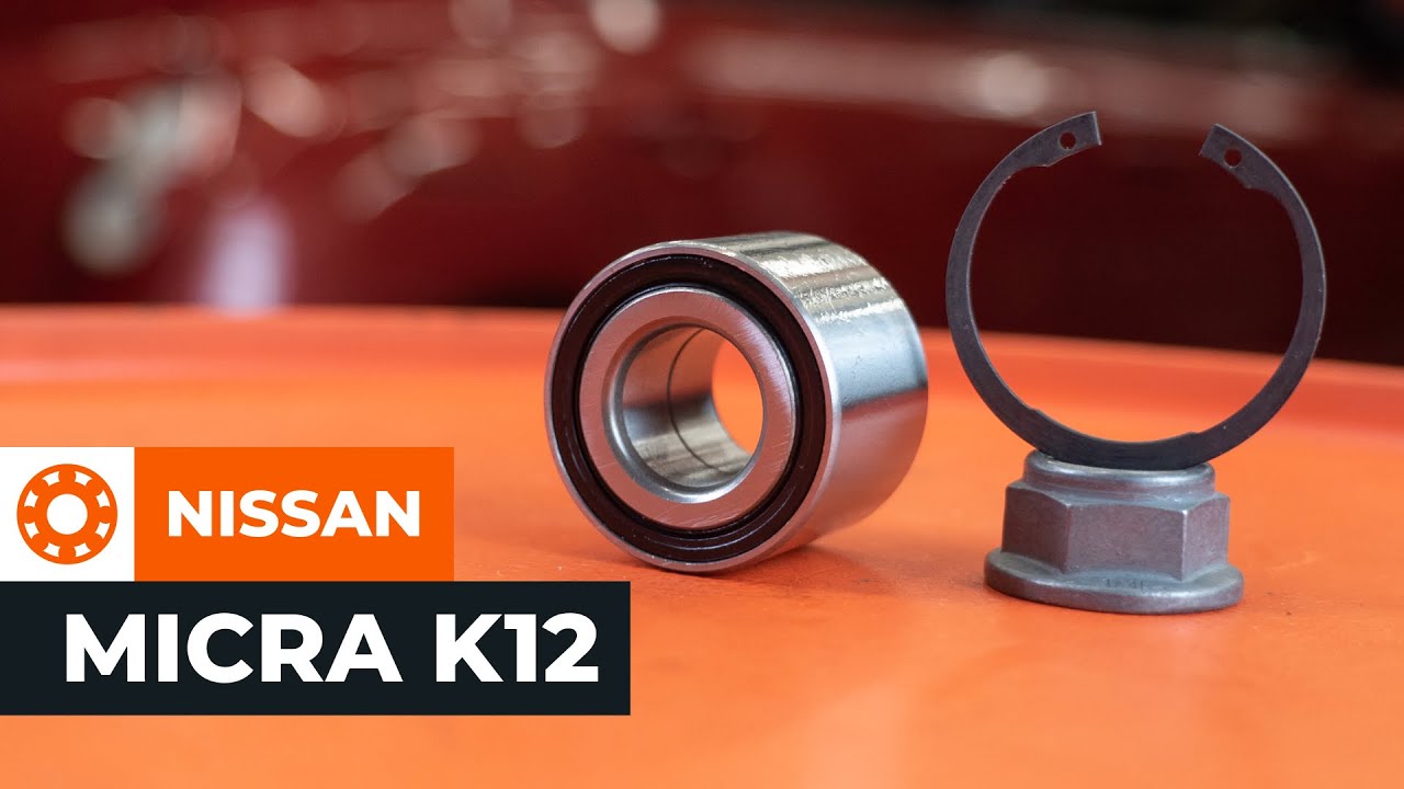 Jak wymienić tył łożysko koła w NISSAN MICRA K12 [PORADNIK AUTODOC]