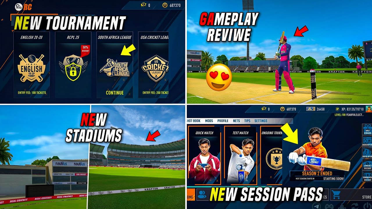 🔥 Real Cricket New Update Is HERE! New Features & Gameplay 😱