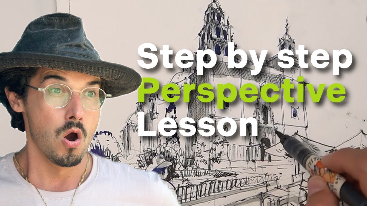 Proof pencil is only for structure - Perspective lesson
