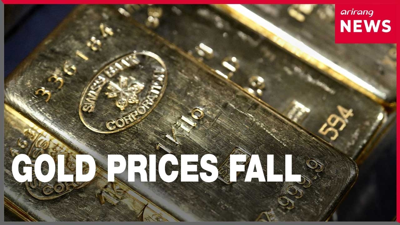 International gold prices fall below US$ 4,000 per ounce