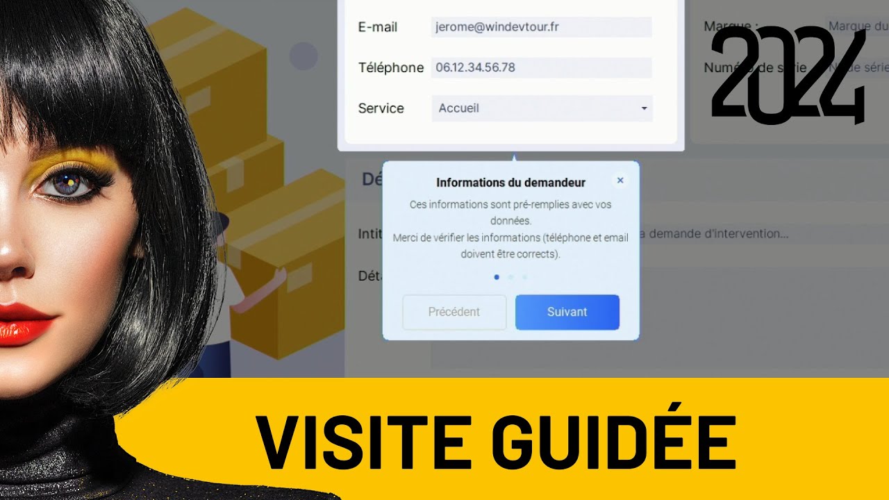 Replay WINDEV TOUR 2024, nouveau générateur de visite guidée pour vos applications