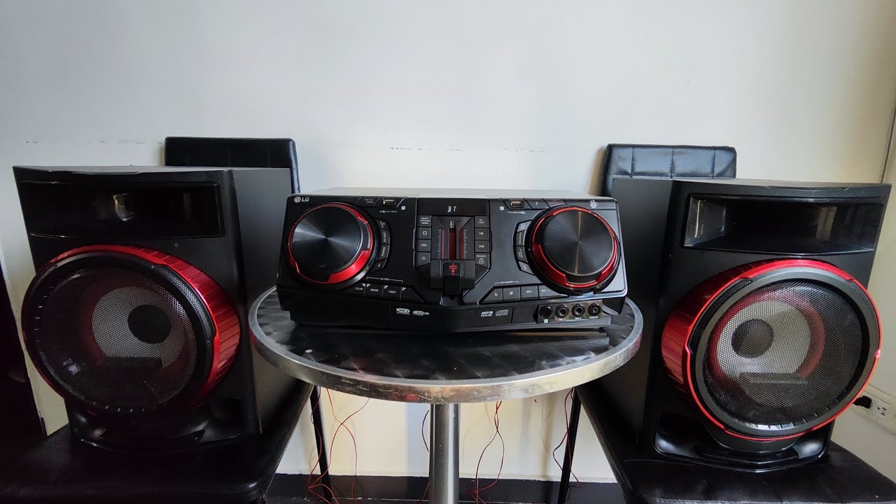 Equipo LG XBOOM CJ87 Revisado & Test sound