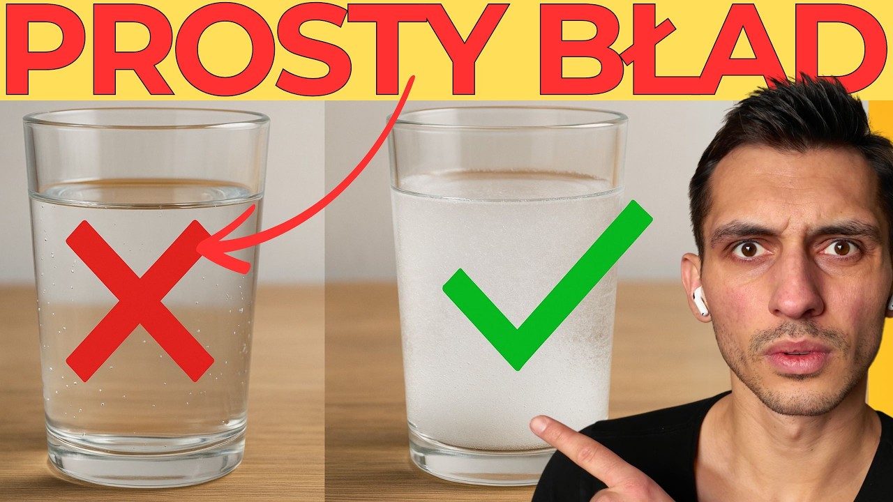 5 NAJCZĘSTSZYCH BŁĘDÓW W PICIU WODY, KTÓRE KAŻDY POPEŁNIA!