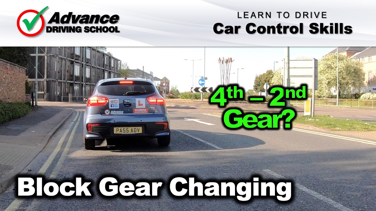 Block Gear Changing In A Manual Car  |  Car Control Skills