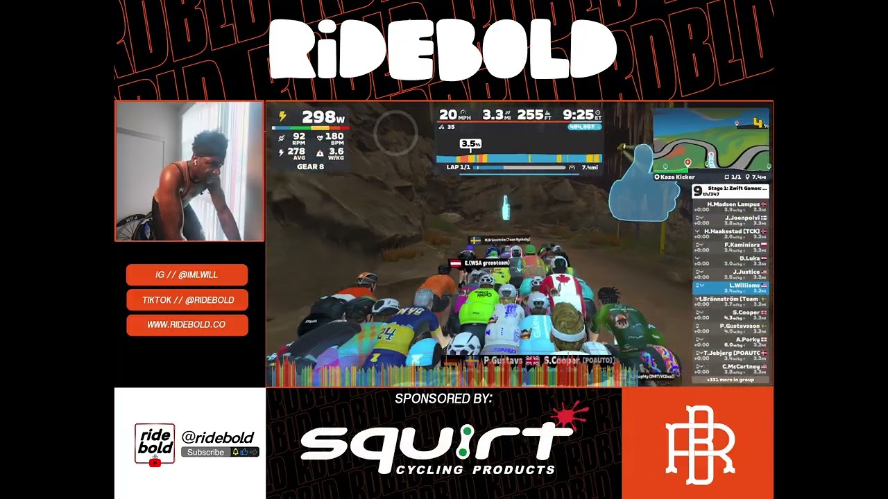 INSANE Battle in Zwift Games 2026 &mdash; Stage 1 Kaze Kicker! @Zwift @ridebold