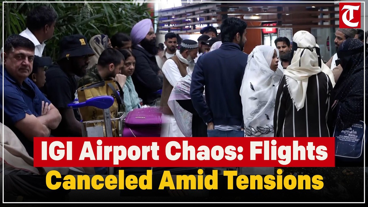 IGI Airport chaos: Flights canceled as Israel&ndash;Iran tensions escalate, passengers stranded