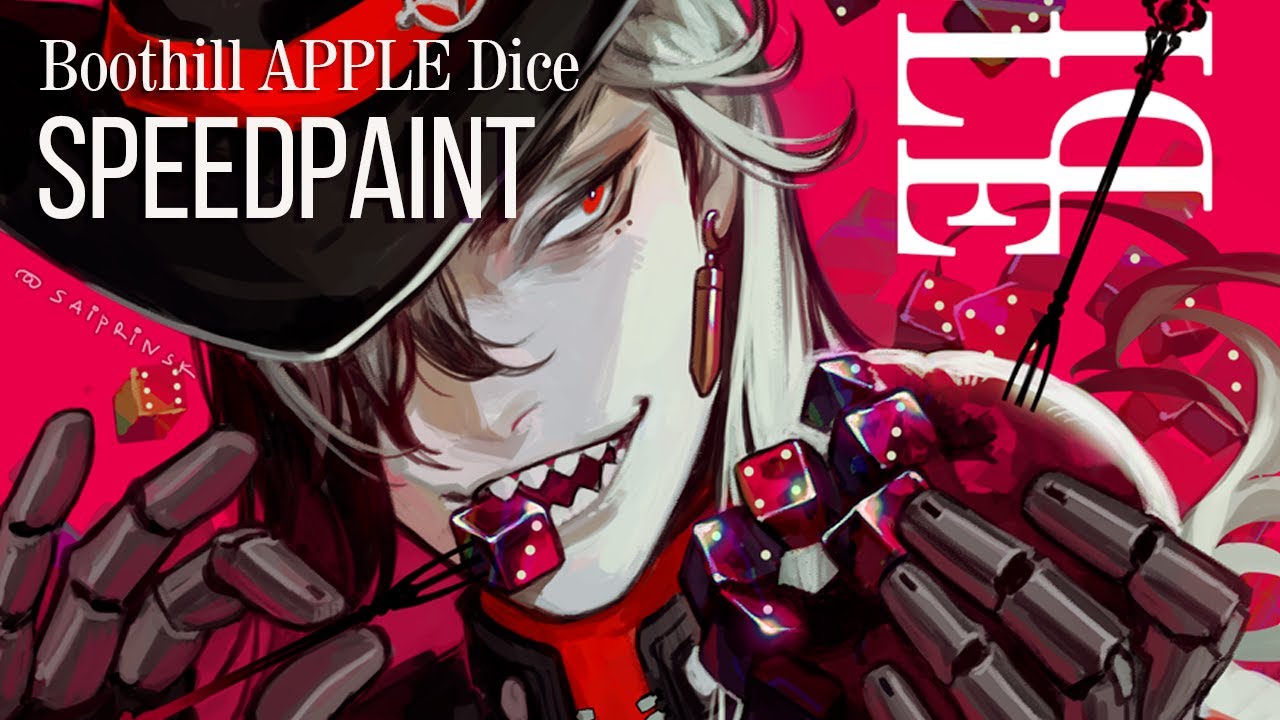 Boothill Apple dice SPEEDPAINT