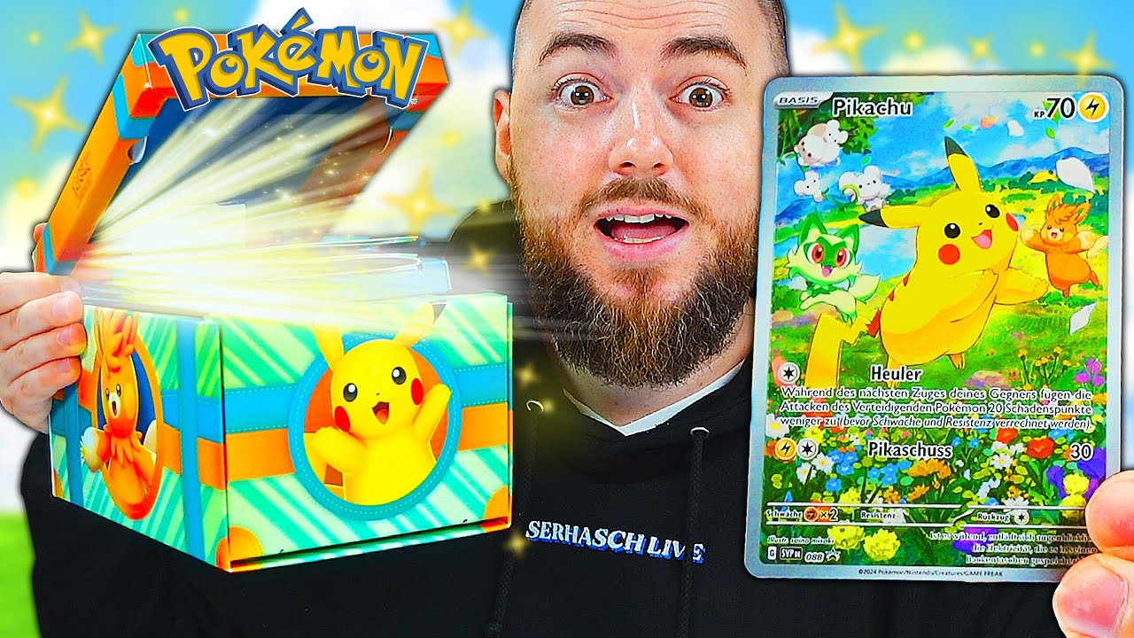 Pokémon's NEUE Pikachu Box ist ein MUST HAVE!