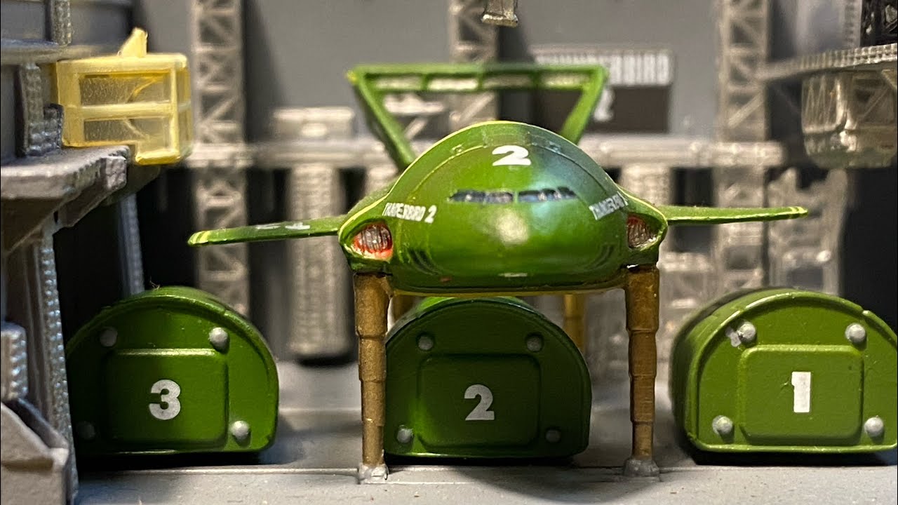 Модели Thunderbirds от Konami, часть 2.