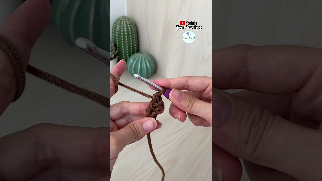 C&aacute;ch m&oacute;c quai t&uacute;i x&aacute;ch chắc chắn #crochettutorial #crochetstrap #mocquaituixach #crochetstring
