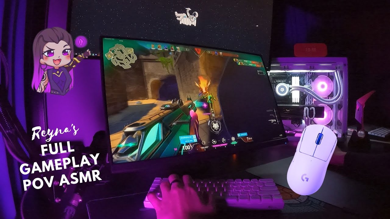 Reyna's FULL POV gameplay & lofi beats that will help you relax in VALORANT ♡