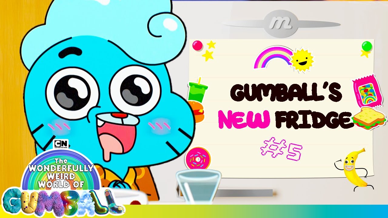 Gumball’s NEW FRIDGE: Super Fresh Snacks from Season 7 Only! | Mega Marathon | Cartoon Network