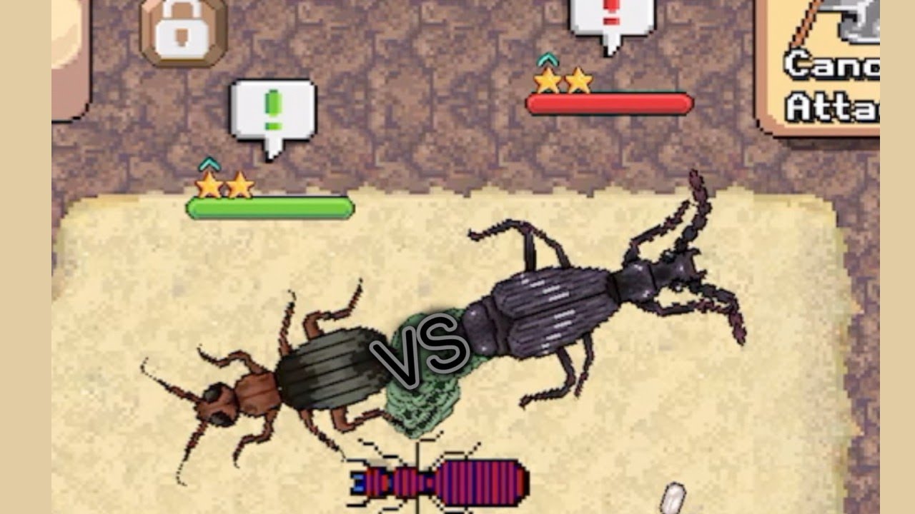 Lugubrious Bombardier Beetle VS Bombardier Beetle [pocket ants]