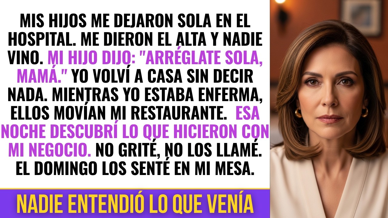 Mis hijos movieron mi restaurante en silencio, pero todo cambió cuando abrí la carpeta verde