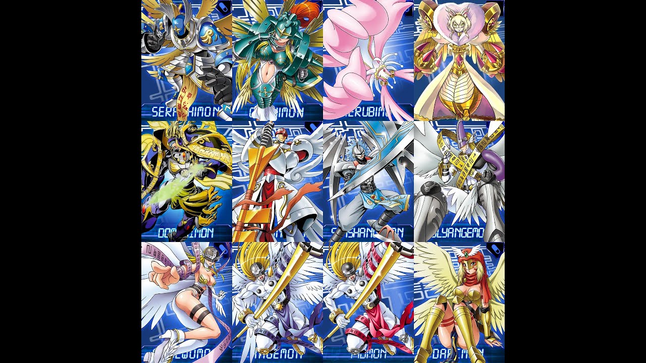 [Digimon] God's Army ･ Three Great Angels (Original Terminology)