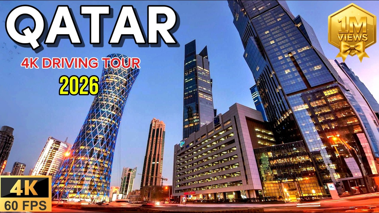 Qatar 2026 - Driving Tour in 4K | Doha Driving Tour