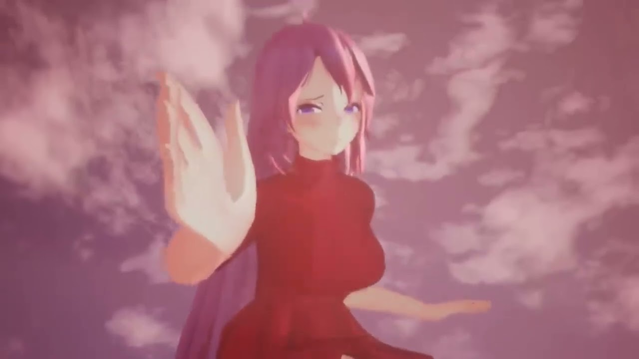 Giantess Tries To Save City MMD