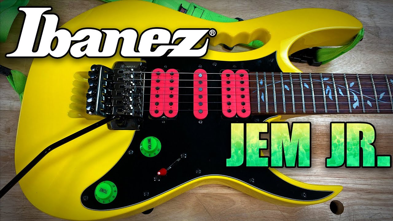 Working on a Ibanez Jem Jr.