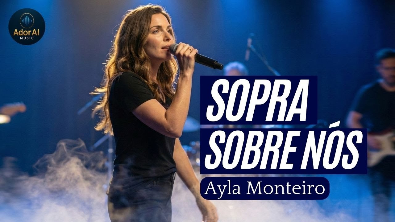 SOPRA SOBRE NÓS — Ayla Monteiro  Louvor gospel - adoração Profundo    AdorAi Music