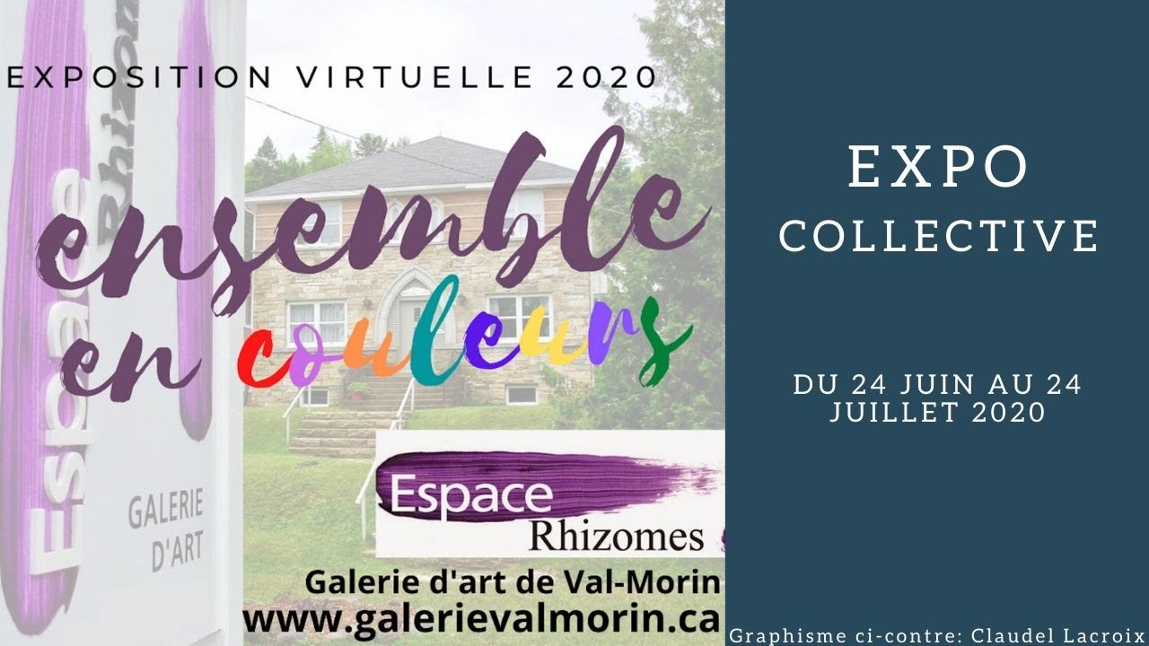 Visite virtuelle de l'exposition de peinture 