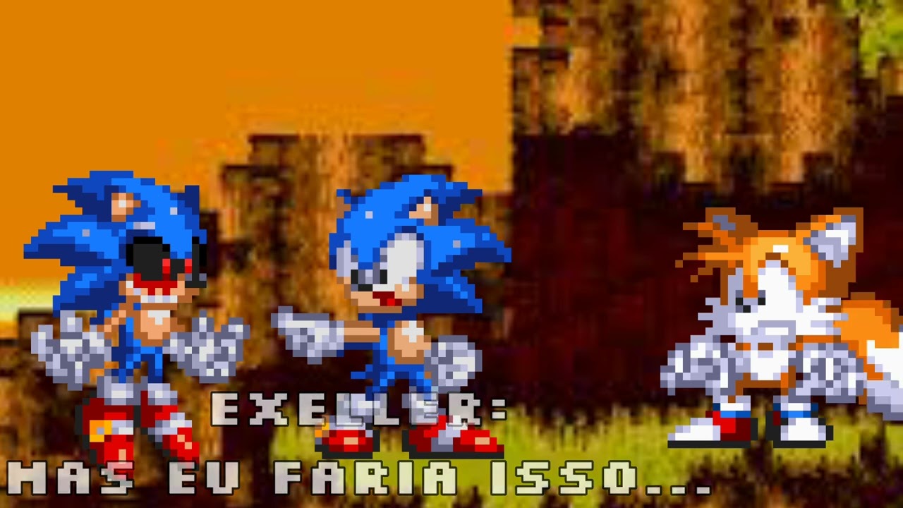 Sonic EXE the disaster 2d remake a série episódio 2 leiam a descrição...