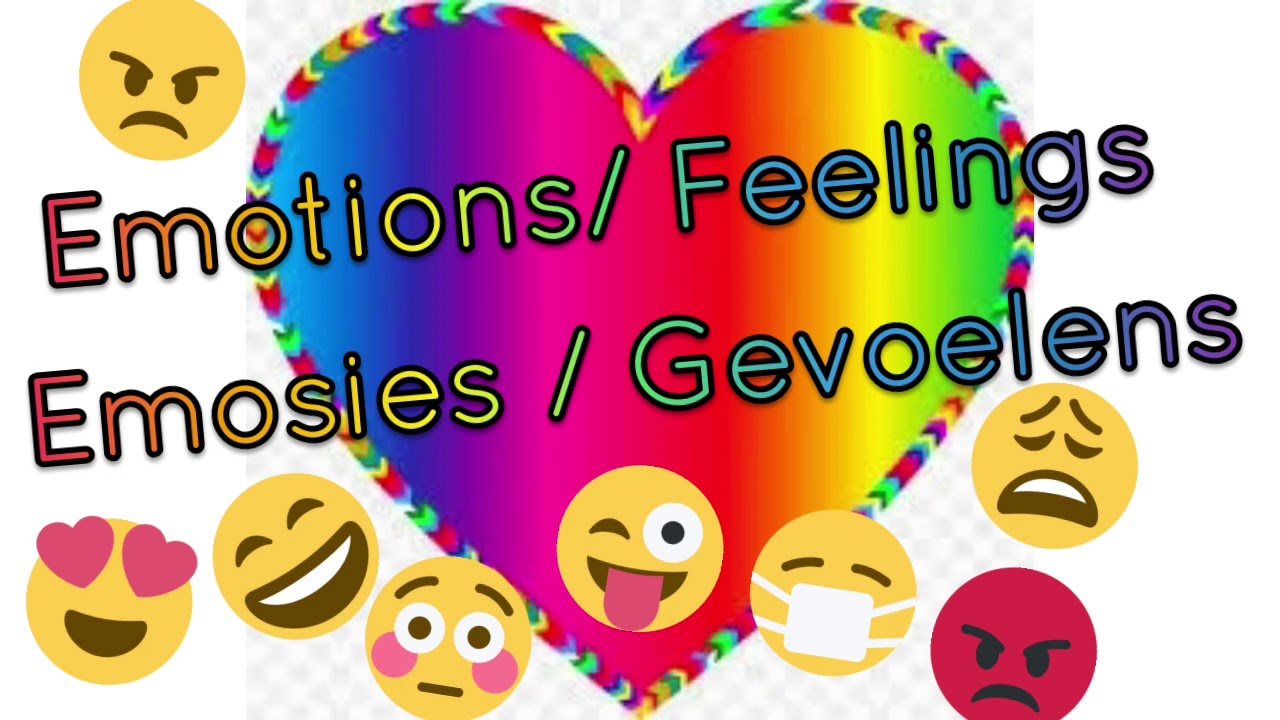 Emotions/ Emosies in Afrikaans and English #gr1 #afrikaans #emotions #afrikaansfal ##leerafrikaans 