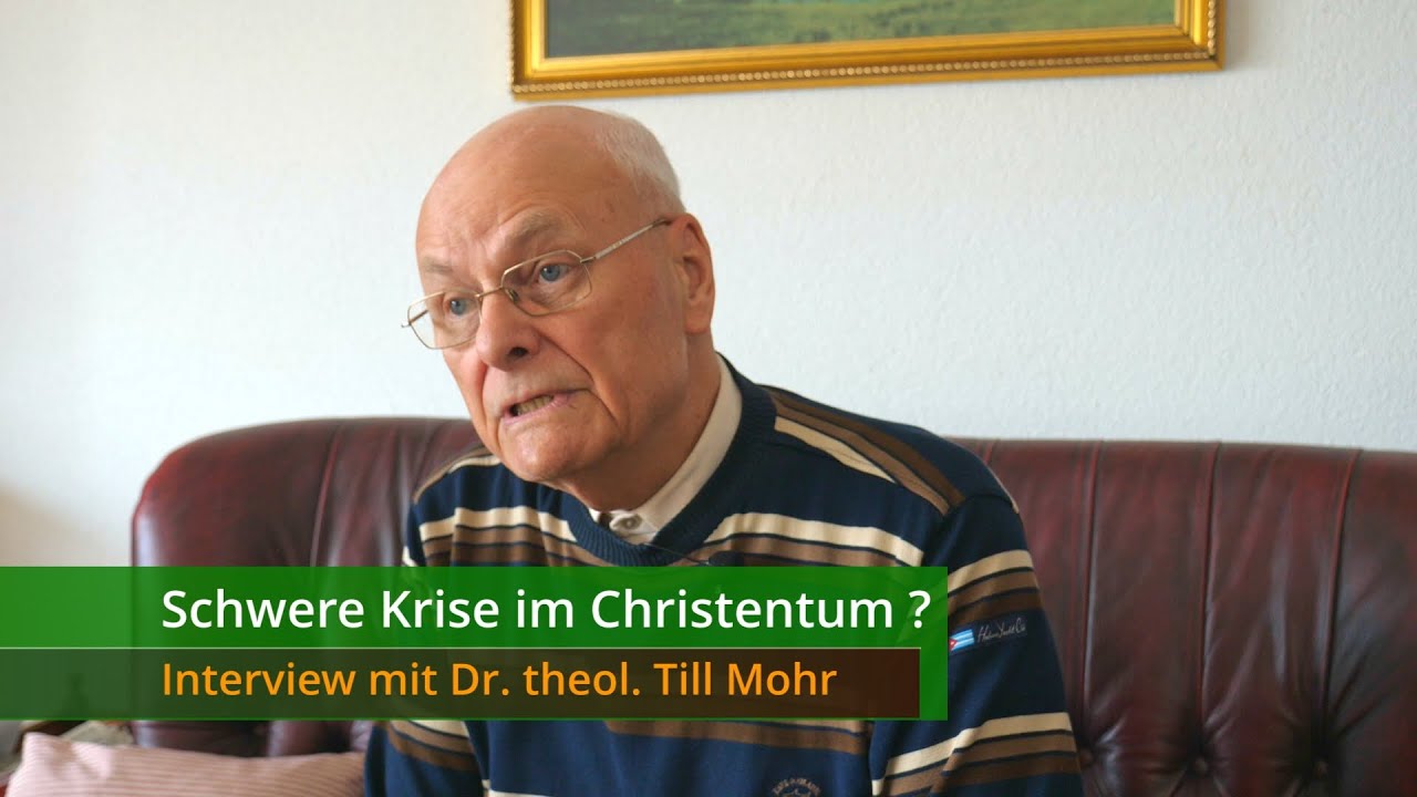 Schwere Krise im Christentum? - Interview mit Dr. theol. Till Mohr (Engl. subtitles)