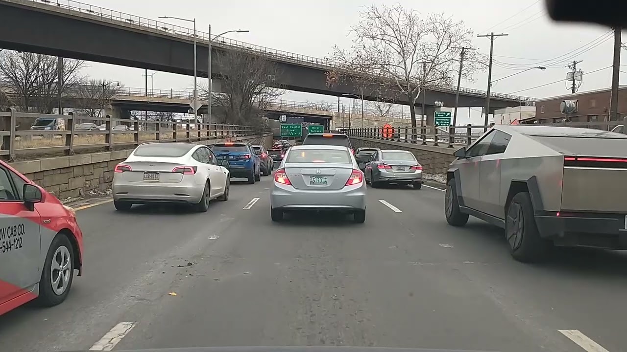 DMV Dashcam | 02/12/2026 | Kenilworth Ave. #traffic #commute #highway #automobile #trucking