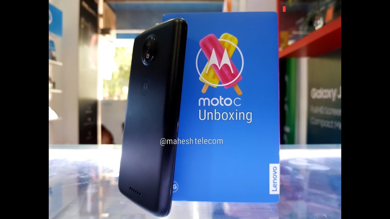 Lenovo | Motorola Moto C Unboxing & Hands on