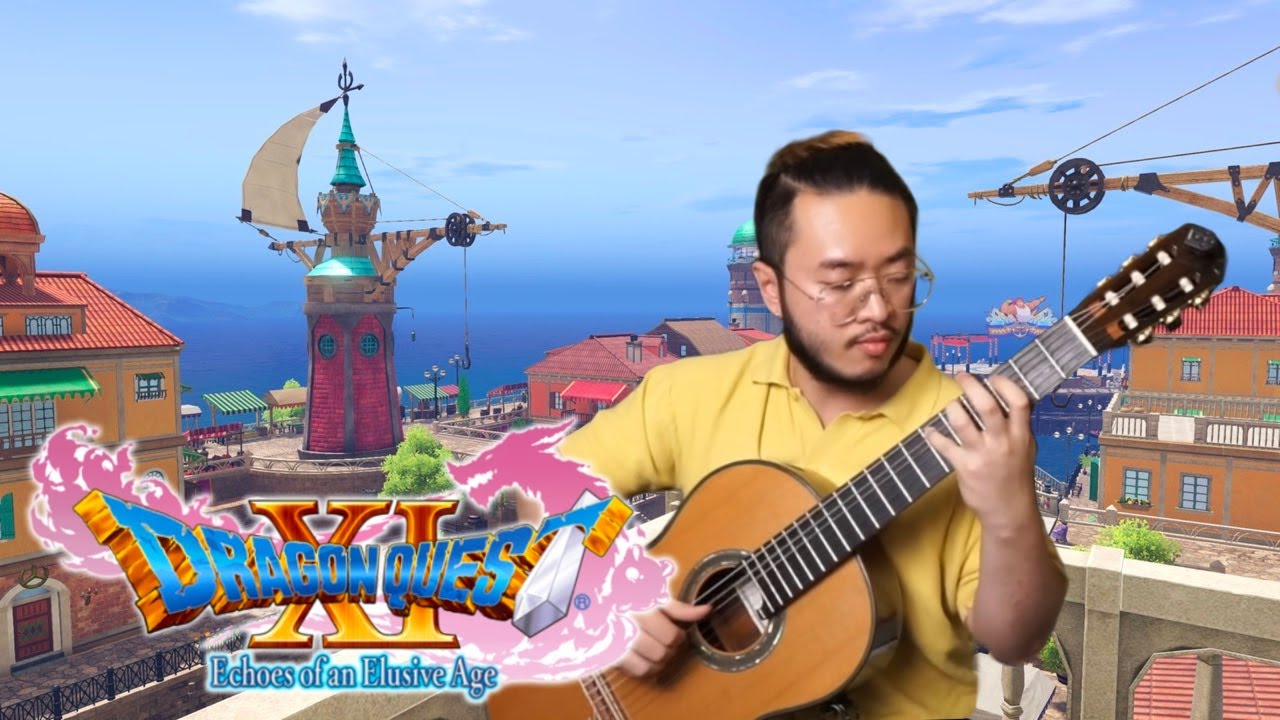 Bustling Town - Dragon Quest XI | classical guitar cover