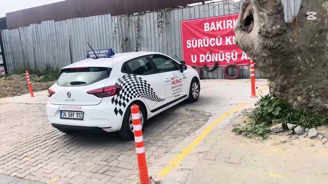 Bakırköy eğitim ve sınav alanı U dönüşü işlemi