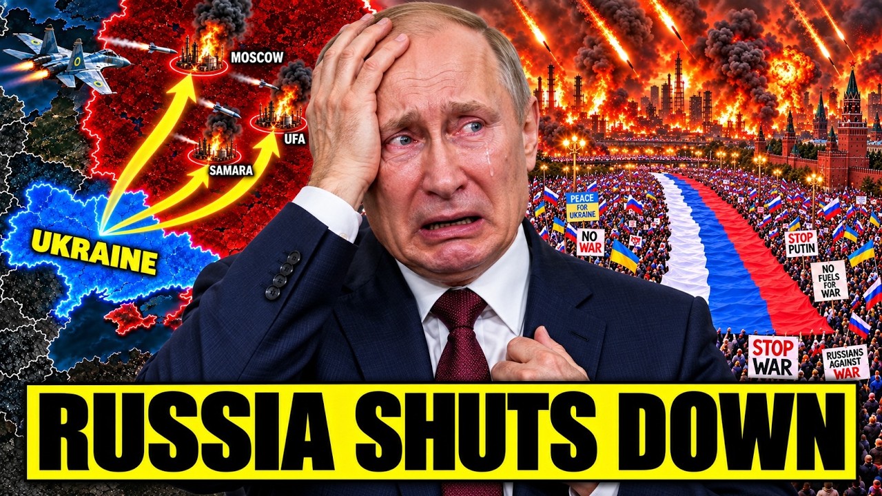 THIS IS MASSIVE: Ukraine's KILLER DRONES Knock Out Russia's Main Refinery Hubs, Cuts Off Fuel Supply
