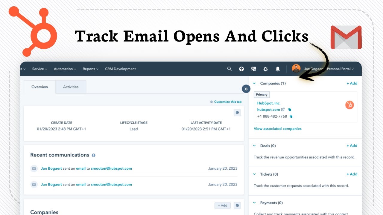 How To Track Email Opens And Clicks In HubSpot